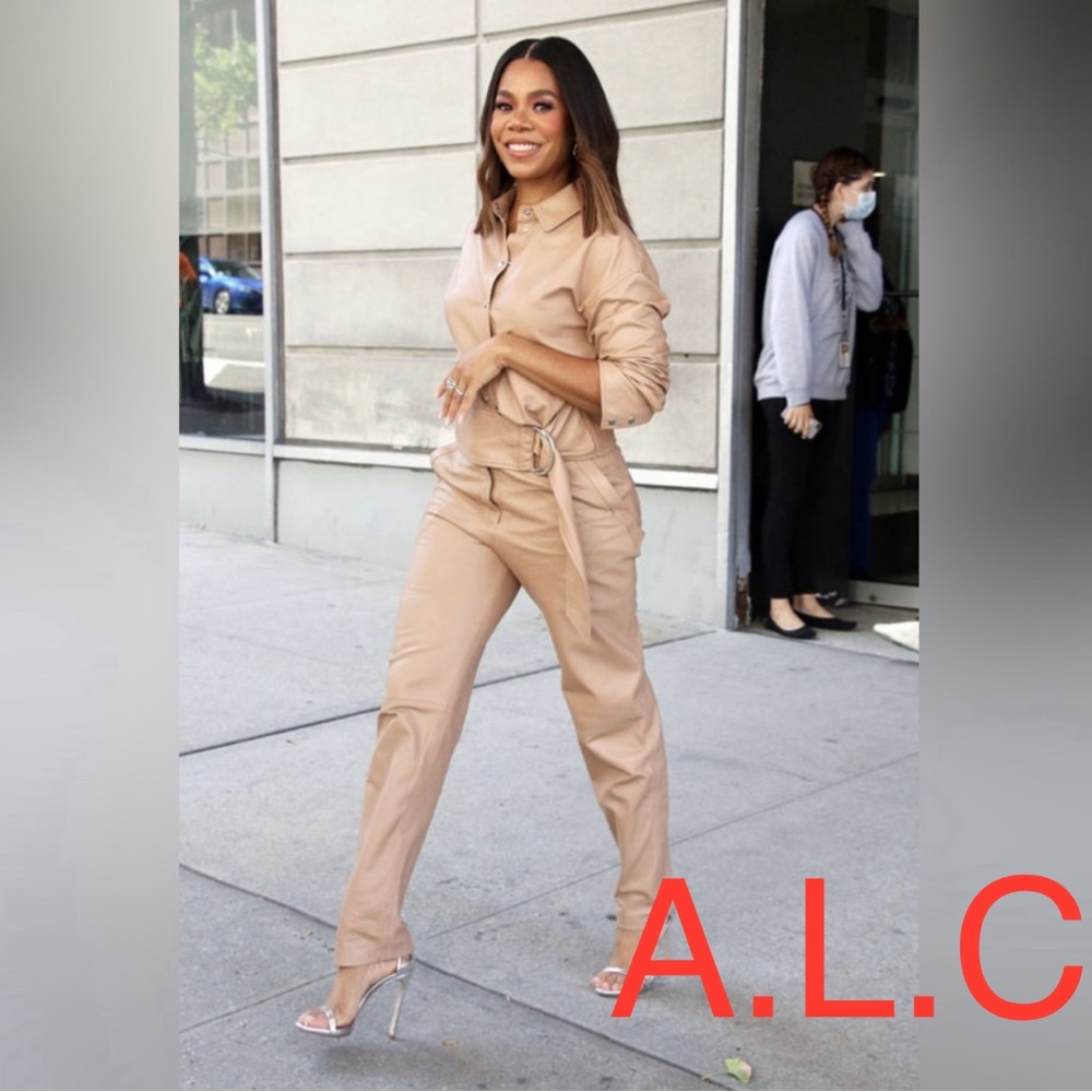 Brand New A.L.C Cade Tie Waist Jumpsuit